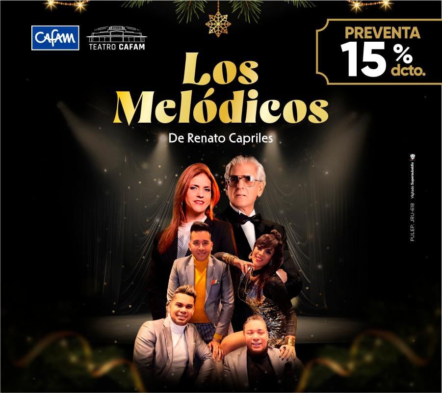 LOS MELÓDICOS – CONCIERTO NAVIDEÑO