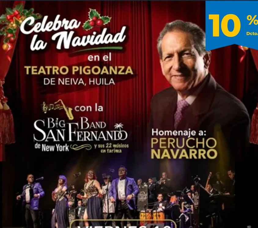 CELEBRE LA NAVIDAD CON LA BIG BAND SAN FERNANDO DE NY