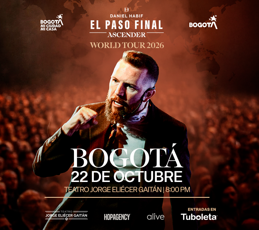 Daniel Habif: El Paso Final — Ascender World Tour 2026 — Bogotá
