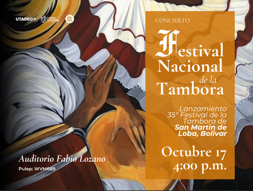 Concierto Festival Nacional de la Tambora à Auditorio Fabio Lozano