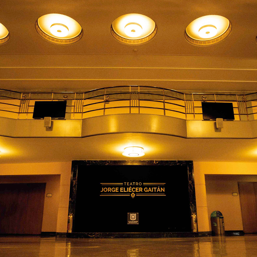 sala teatro jorge eliecer gaitan