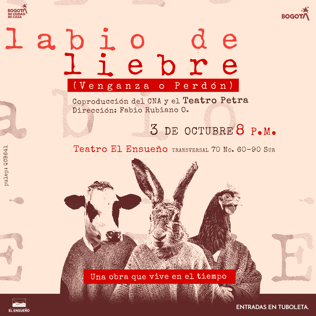 Labio de Liebre (Teatro Petra) - Teatro en Bogotá