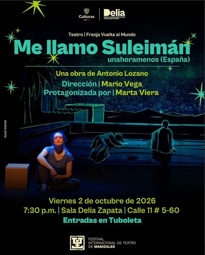 Me llamo Suleimán - Teatro en Bogotá