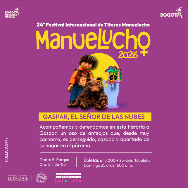 Gaspar el señor de las Nubes - Teatro en Bogotá