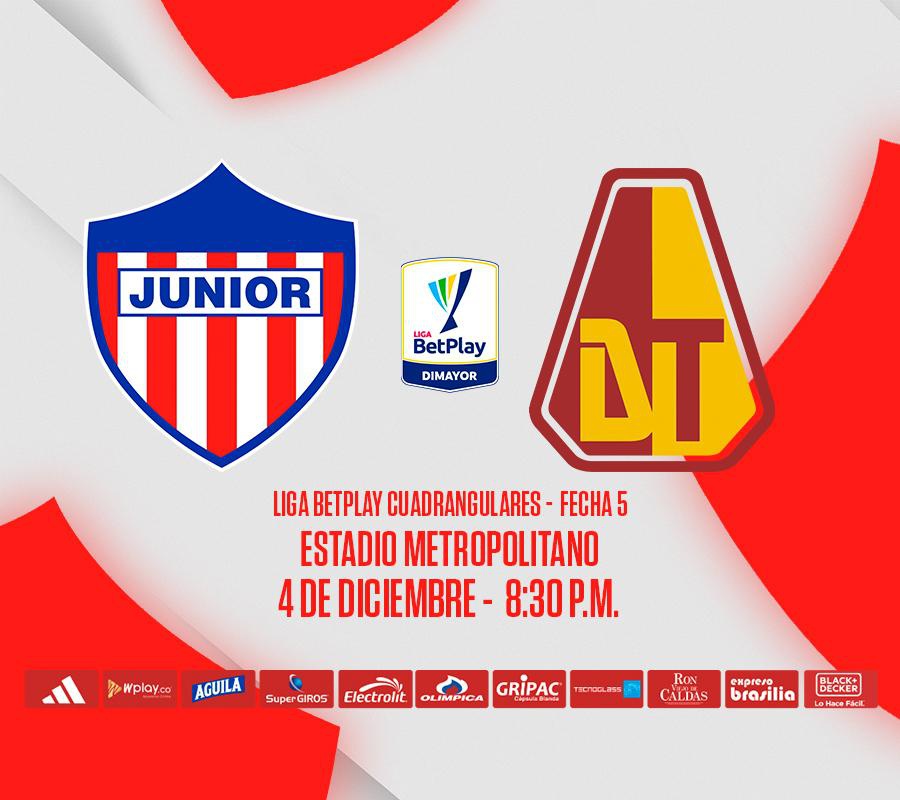 CUADRANGULARES Liga Betplay 20242 JUNIOR Tuboleta